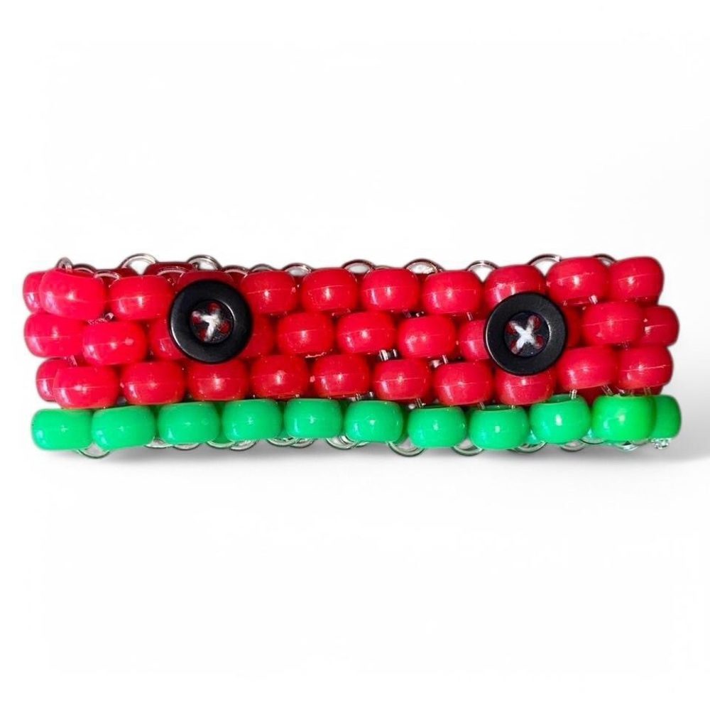 Watermelon Kandi Bracelet